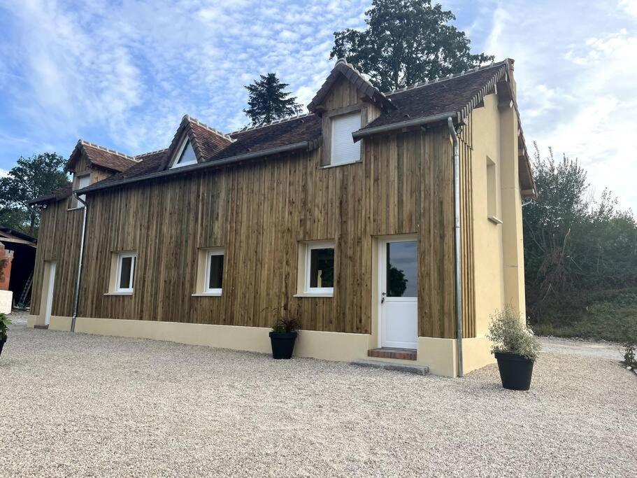 La Maison Du Perche Avec Jacuzzi Saint-Martin-des-Pezerits Exteriér fotografie