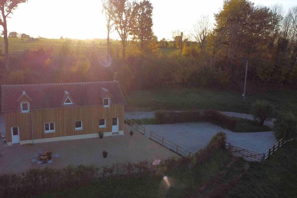 La Maison Du Perche Avec Jacuzzi Saint-Martin-des-Pezerits Exteriér fotografie